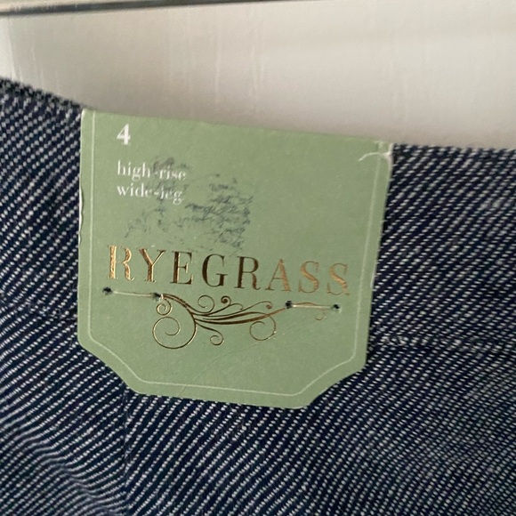 Women’s High Rise Wide leg pants Ryeglass Size-4 - Picture 3 of 6